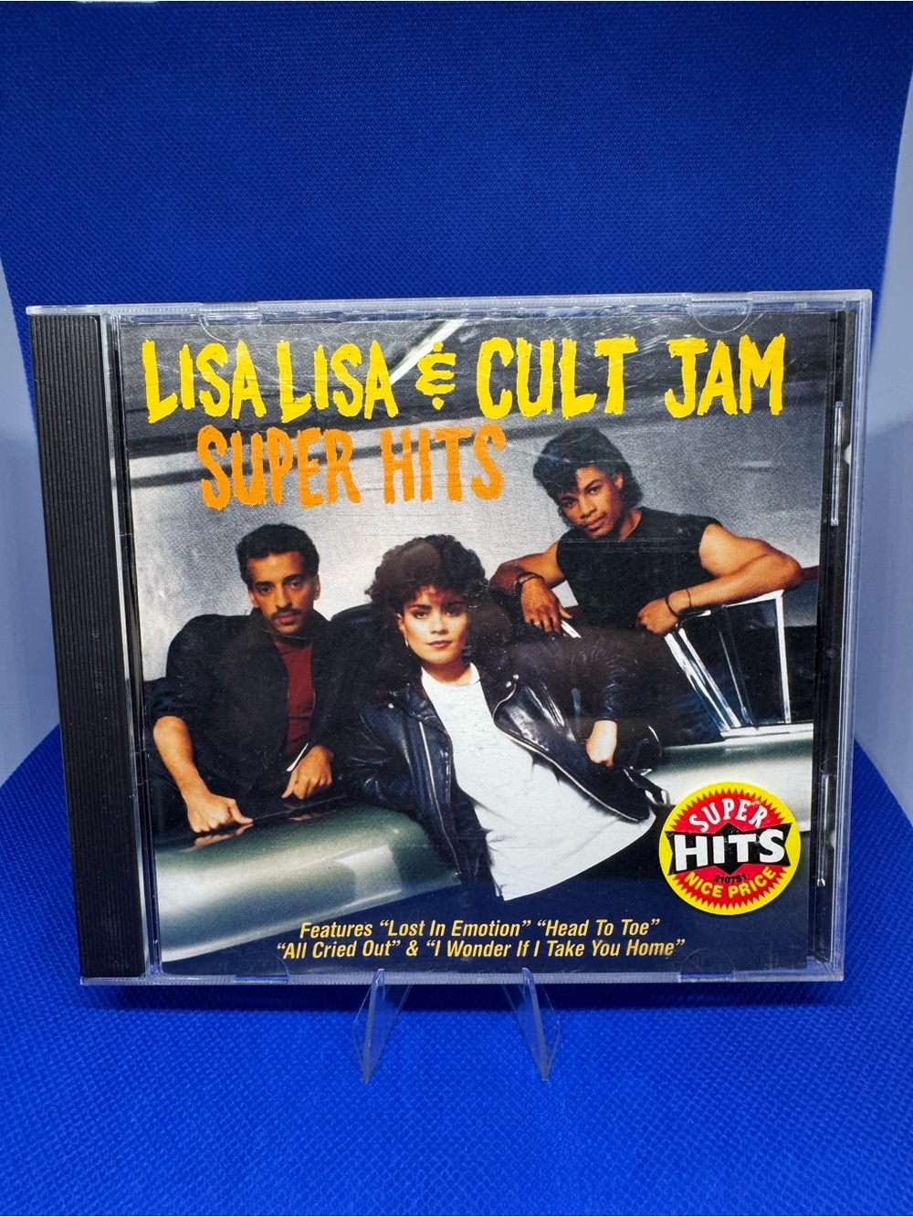 Lisa Lisa & Cult Jam Super Hits CD - Black/Cream Cover